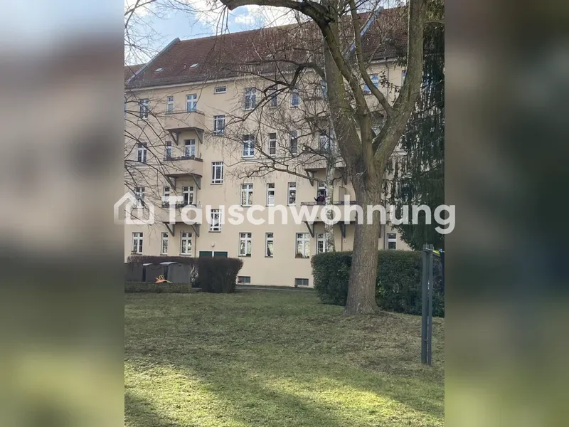 Tauschwohnung: WBS WHG Lichtenberg ruhige Lage naturnah großer Hinterhof — photo 1